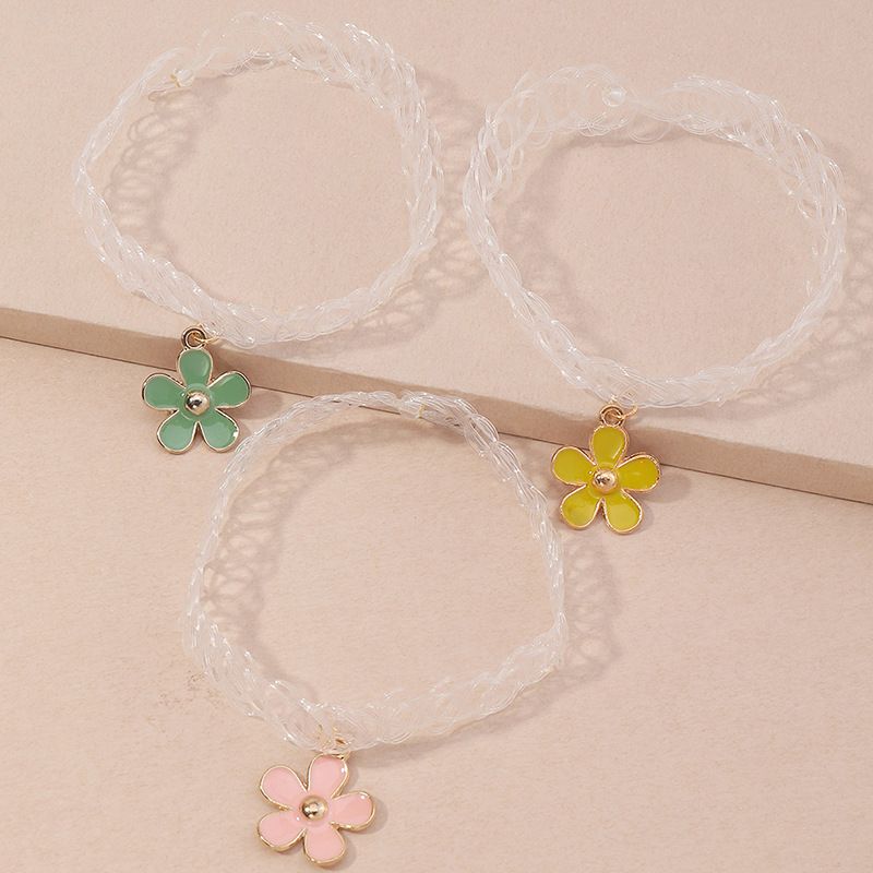 3st Barn Daisy Indragbara Elastiska Halsband Set Chocker