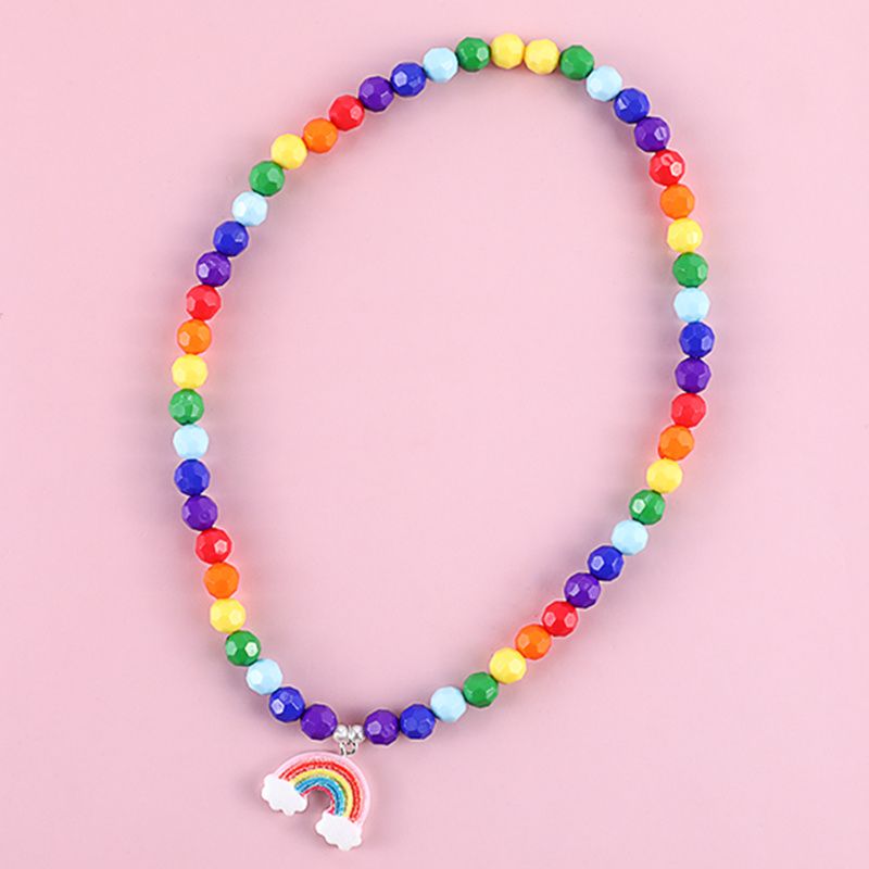 Makersland Flickor Rainbow Hänge Halsband