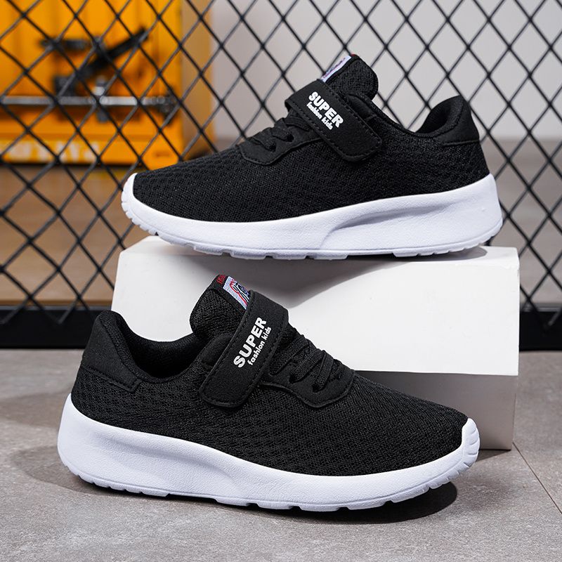 Barn Mode Double Mesh Andningsbara Casual Sneakers