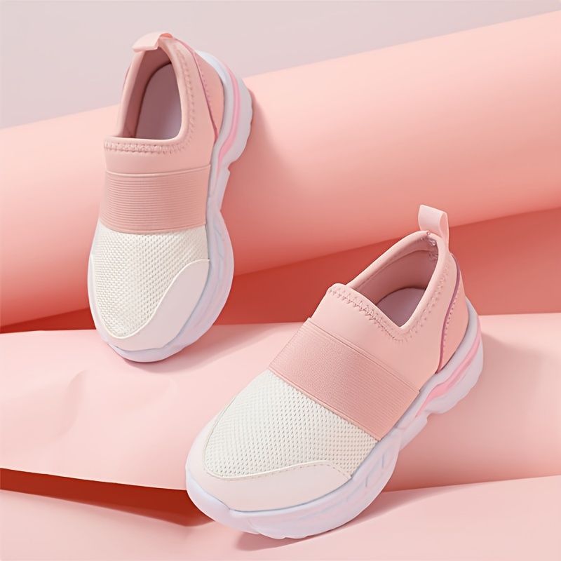 Flickor Casual Lätta Colorblock Low Top Sneakers