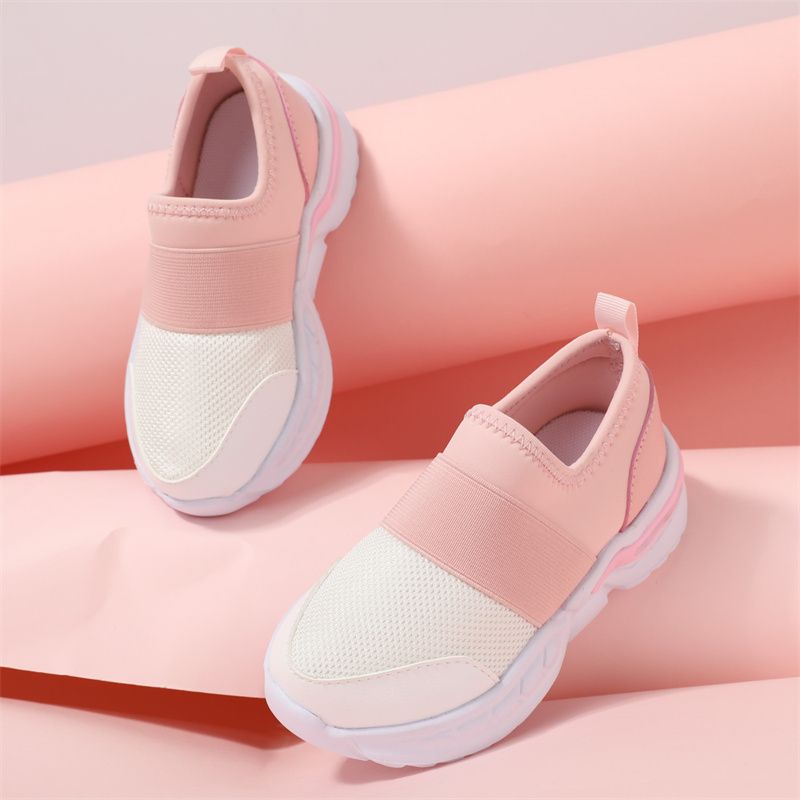 Flickor Casual Lätta Colorblock Low Top Sneakers