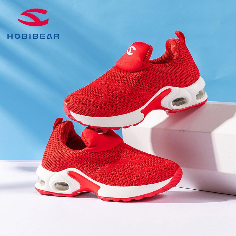 Hobibear New Flickor Lätta Sneakers I Mesh Bekväma Löparskor