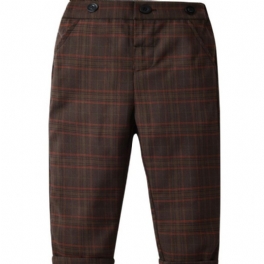 Höst & Vinter Pojkar Casual Gentlemen Gingham Pants