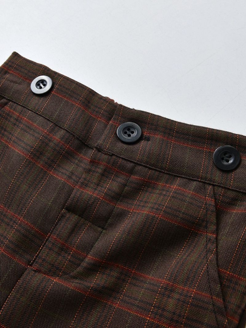 Höst & Vinter Pojkar Casual Gentlemen Gingham Pants